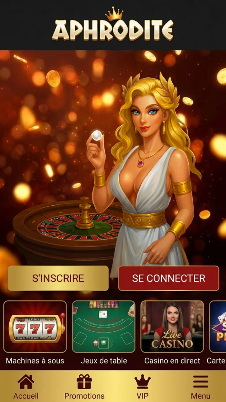 Aphrodite Casino mobile app